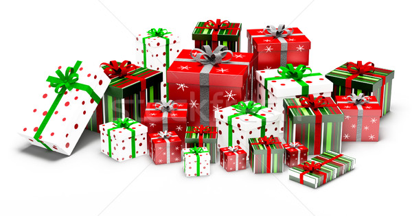 Gift Boxes Stock photo © podsolnukh