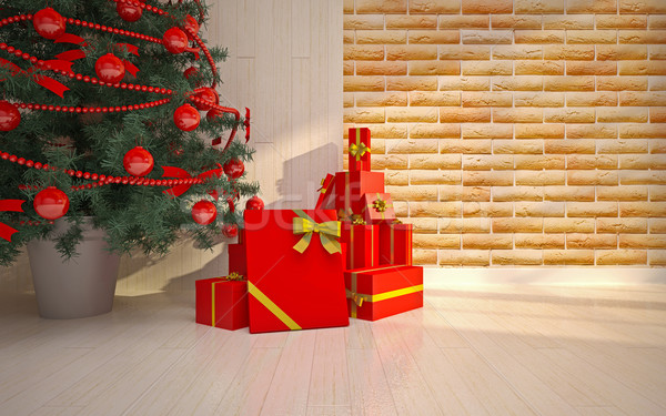 Christmas  interior details Stock photo © podsolnukh