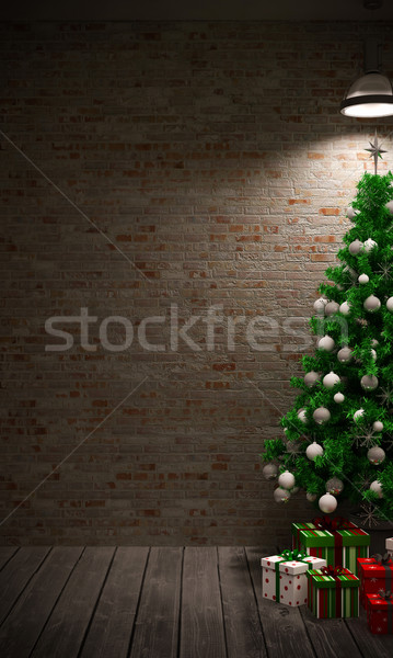 Christmas tree Stock photo © podsolnukh