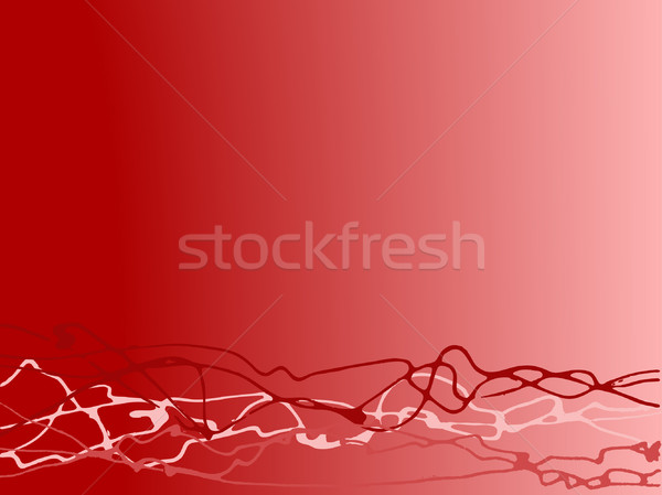 Red Random Lines with CopySpace Stock photo © PokerMan