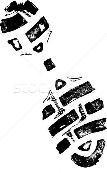 Left ShoePrint 2 Stock photo © PokerMan