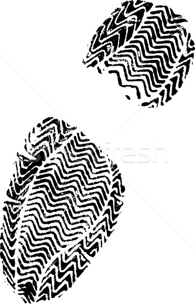 Female shoeprint Stock photo © PokerMan