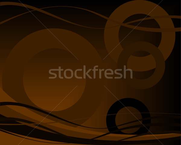 Vektor üzlet grafikus barna körök konzerv Stock fotó © PokerMan