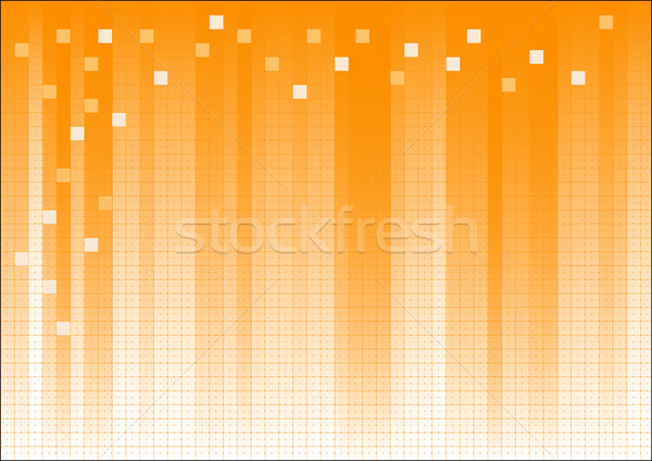 Orange Fading Business Graphic Stock photo © PokerMan