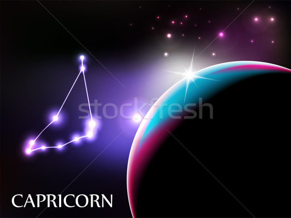 űr jelenet asztrológiai felirat copy space nap Stock fotó © PokerMan