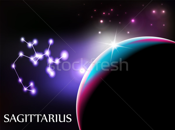 Sagittarius Stock photo © PokerMan