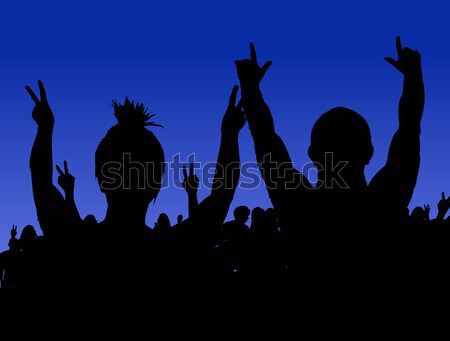 Rock Concert Stock photo © PokerMan