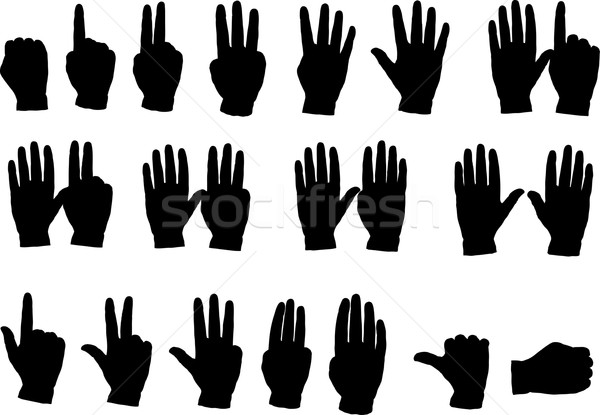 1 to 10 Hands Stock photo © PokerMan