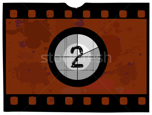 Film Countdown - At 2 Stock photo © PokerMan