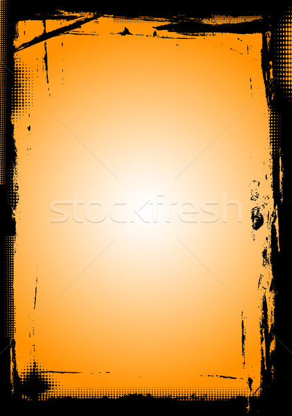 Black Border with Circles 1 Stock photo © PokerMan