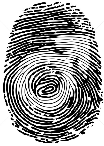 親指 印刷 男性 ジェンダー シンボル ベクトル ストックフォト © polygraphus