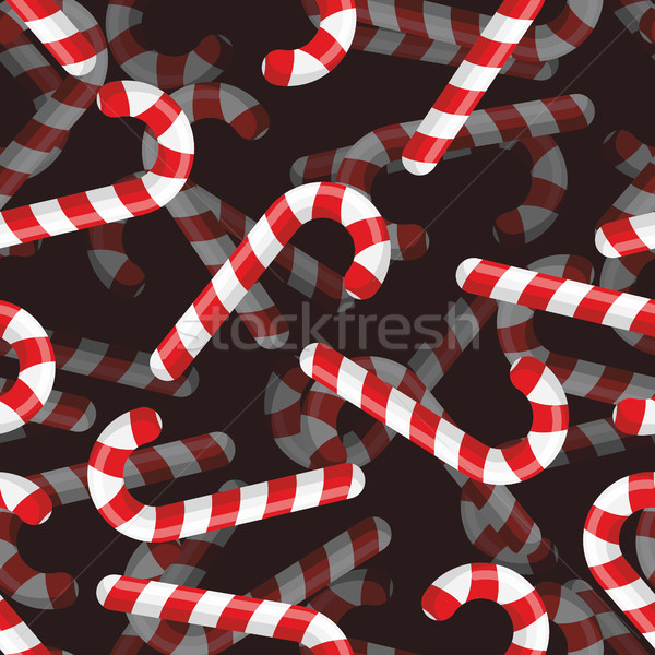 [[stock_photo]]: Noël · bonbons · 3D · rayé · menthe