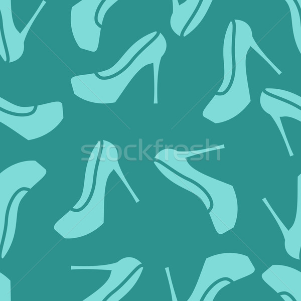 pattern ladies shoes Stock photo © popaukropa