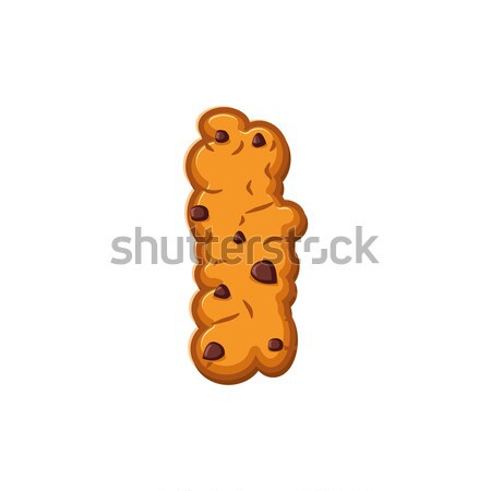 Fuck cookies gebakken hand gebaar ondeugend Stockfoto © popaukropa