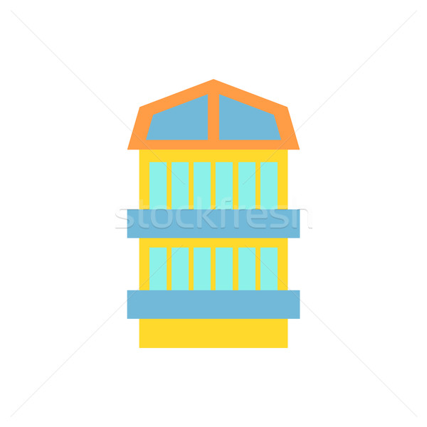 Building, house and architecture object. Business Property. Urba Stock photo © popaukropa
