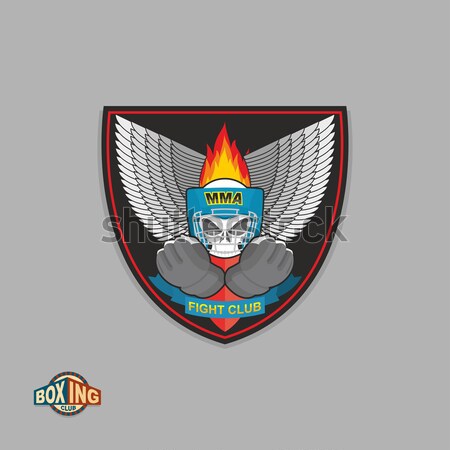пейнтбол логотип военных эмблема армии знак Сток-фото © popaukropa