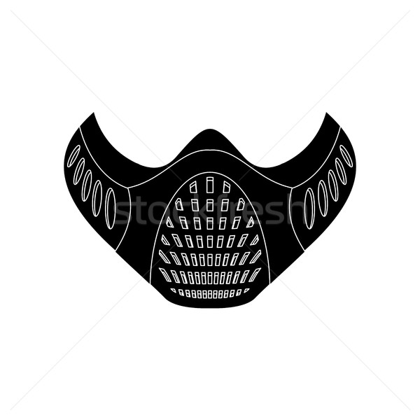 Elevation Training mask isolated. sports accessory for Athlete Stock photo © popaukropa