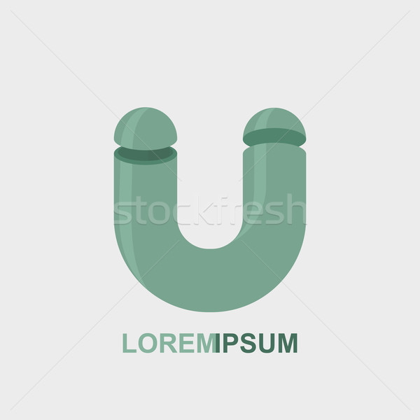 Stockfoto: Brief · logo-ontwerp · sjabloon · communie · icon · teken