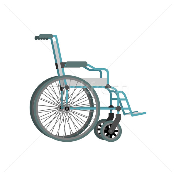 Wheelchair on white background.  Means of transportation for peo Stock photo © popaukropa