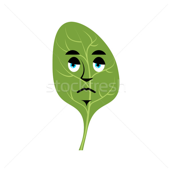 Ogre Sad Emoji Goblin Sorrowful Emotion Isolated Green Monster