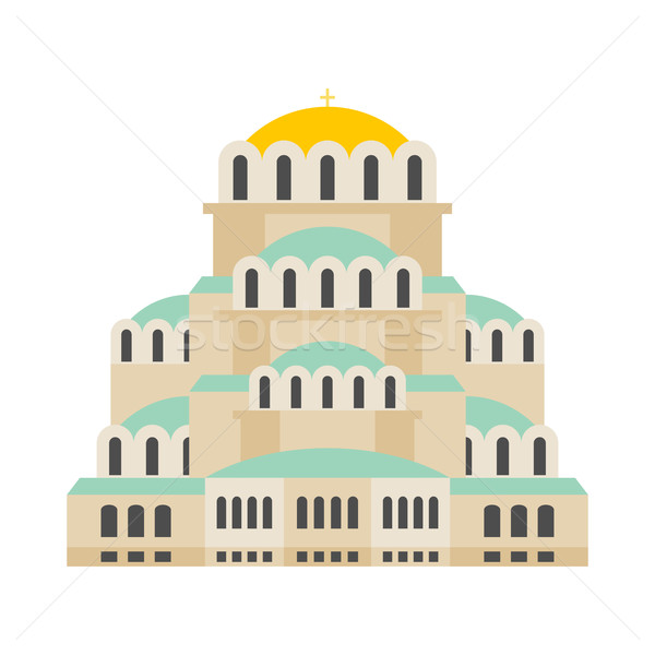 Kościoła katedry prawosławny Sofia Bułgaria punkt orientacyjny Zdjęcia stock © popaukropa