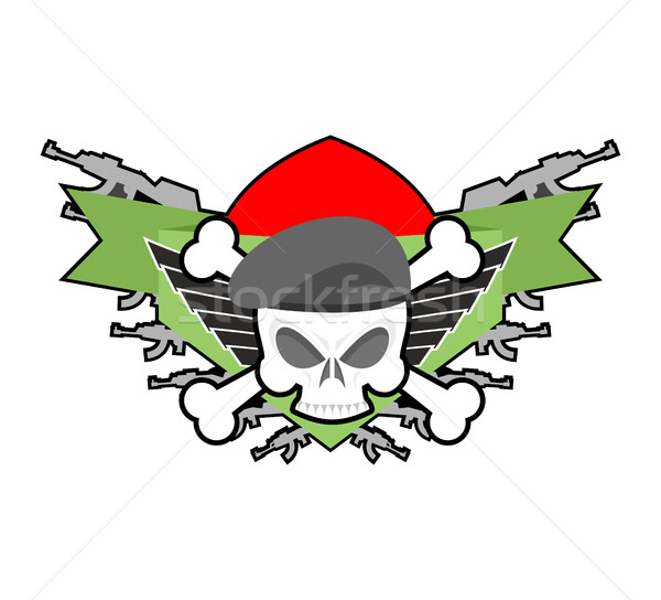 Militaire emblème armée logo soldats badge Photo stock © popaukropa