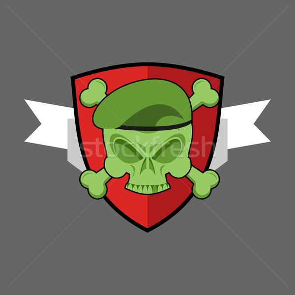 Militärischen Emblem Armee logo besondere Streitkräfte Stock foto © popaukropa