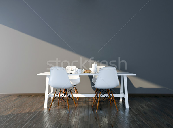 стены искусства кухне вверх создание пусто Сток-фото © pozitivo