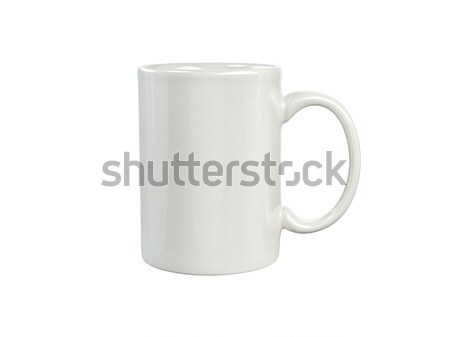 Mug mock up on white background Stock photo © pozitivo