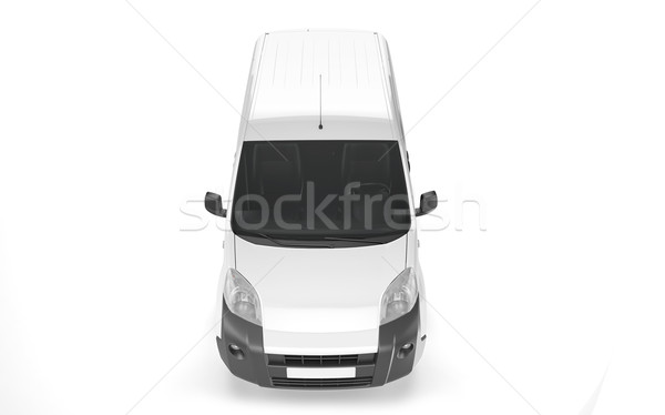 Voiture blanche up facile annonce Creative [[stock_photo]] © pozitivo