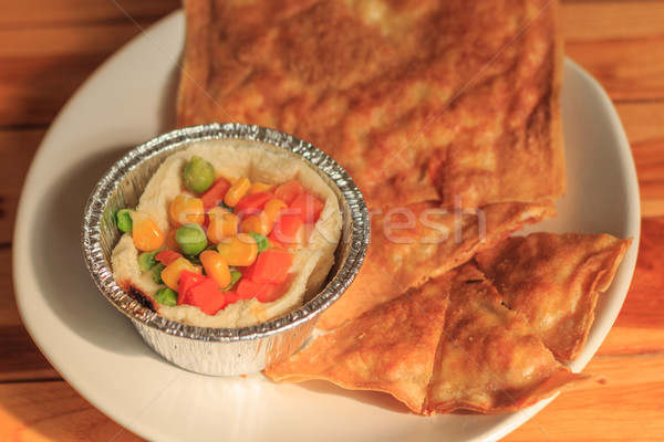 crispy roti and breakfast 
 Stock photo © prajit48