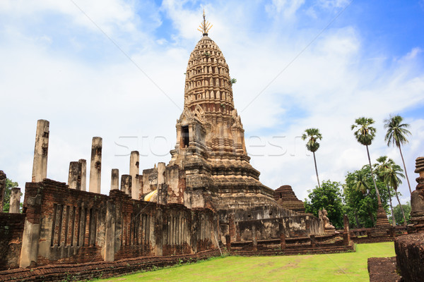 Storico parco città vecchia Thailandia albero città Foto d'archivio © prajit48