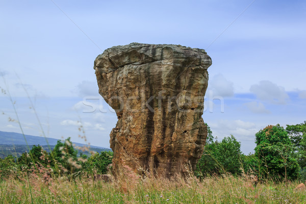 подробность каменные руин религиозных туристических древних Сток-фото © prajit48