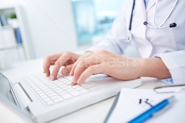 Computerization of healthcare system  Stock photo © pressmaster