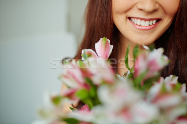 Toothy smile Stock photo © pressmaster