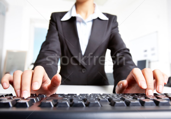 Typing  Stock photo © pressmaster