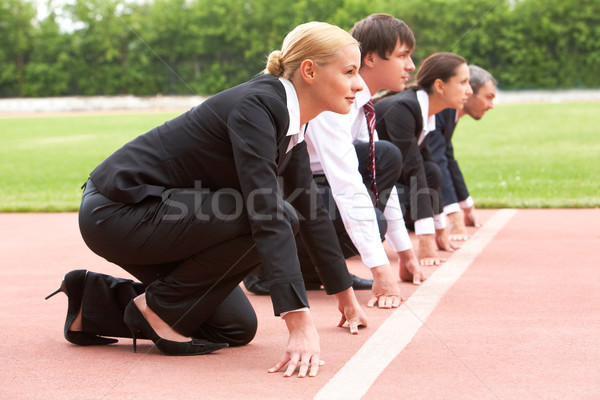 Business marathon Stock photo © pressmaster