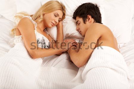 Sleeping together  Stock photo © pressmaster