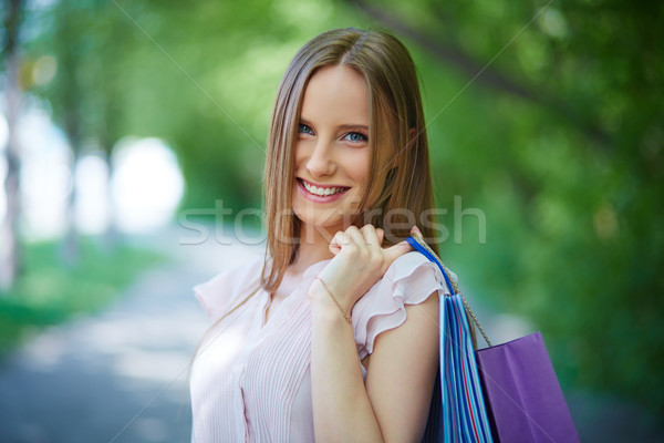 Shopper outdoors Stock photo © pressmaster