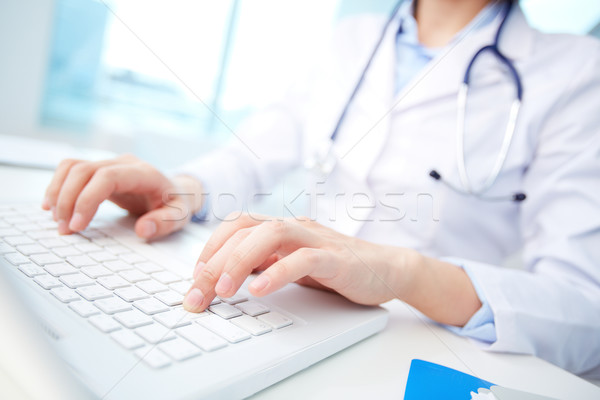 Modern medical person Stock photo © pressmaster