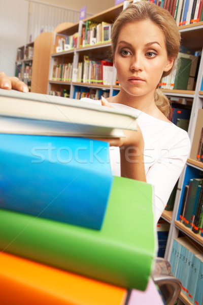 Working with books Stock photo © pressmaster