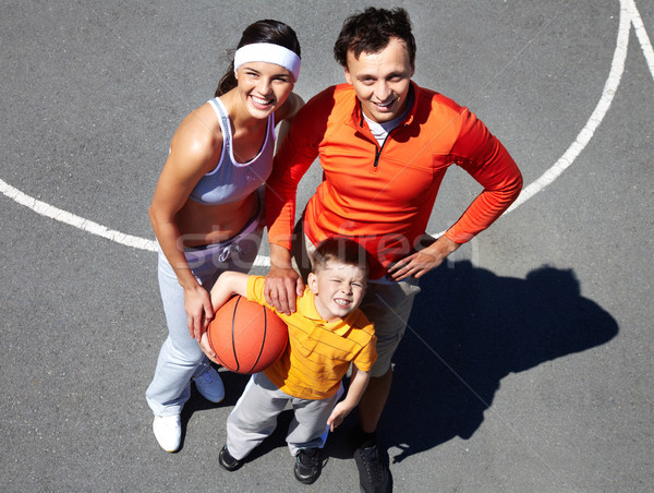 Sportive family Stock photo © pressmaster