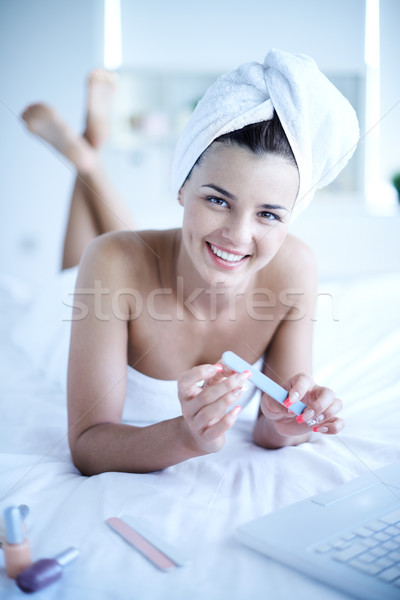 Time for beauty Stock photo © pressmaster