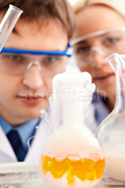 Chemical reaction Stock photo © pressmaster