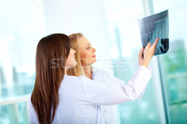 Looking at x-ray results Stock photo © pressmaster