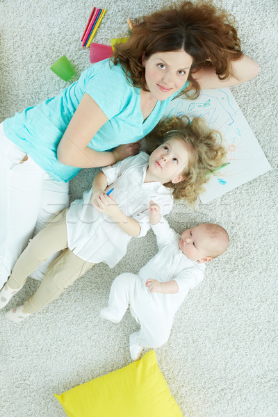 Playful family Stock photo © pressmaster