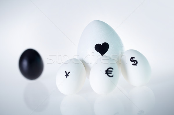 Szeretet nagyobb pénz kép nagy fehér Stock fotó © pressmaster
