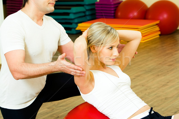 Stock photo: Physical exercise