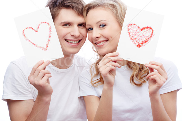 Amour bonheur portrait jeunes amoureuse couple [[stock_photo]] © pressmaster