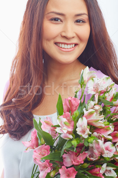 очарование портрет улыбаясь женщины свежие Сток-фото © pressmaster